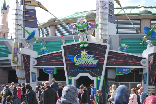 Buzz Lightyear at Euro Disney
