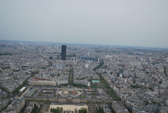 Paris from the Eiffel Tower 1