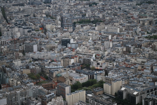 Paris from the Eiffel Tower 2