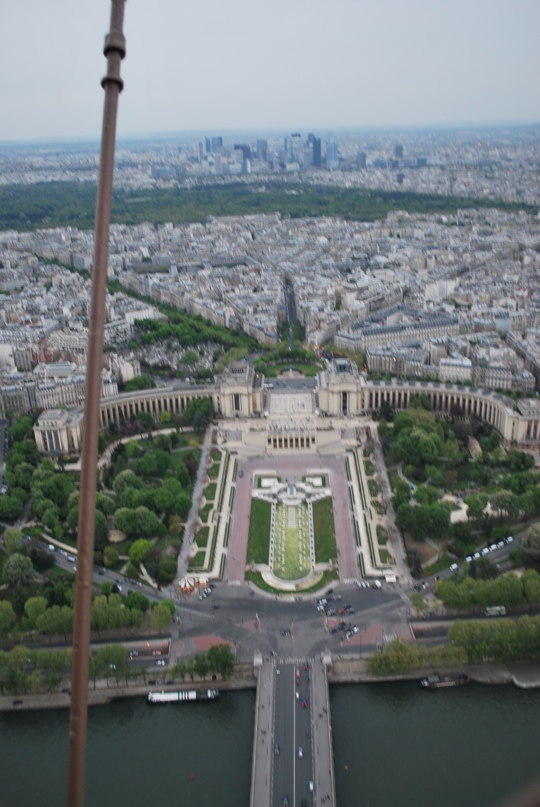 Paris from the Eiffel Tower 4