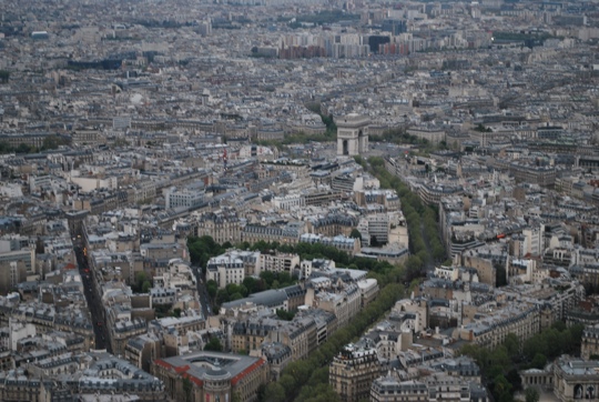 Paris from the Eiffel Tower 6